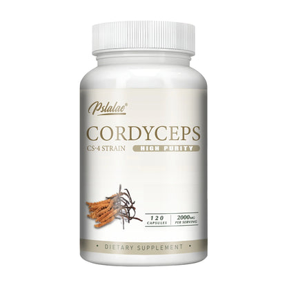 Cordyceps - Energy, Respiratory, Immune, Kidney Health Support - 120 Capsules