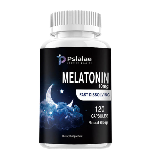 Melatonin - Helps You Sleep, Adjusts Your Sleep Time, Relieves Insomnia, and Improves Your Sleep Quality - 120 Capsules