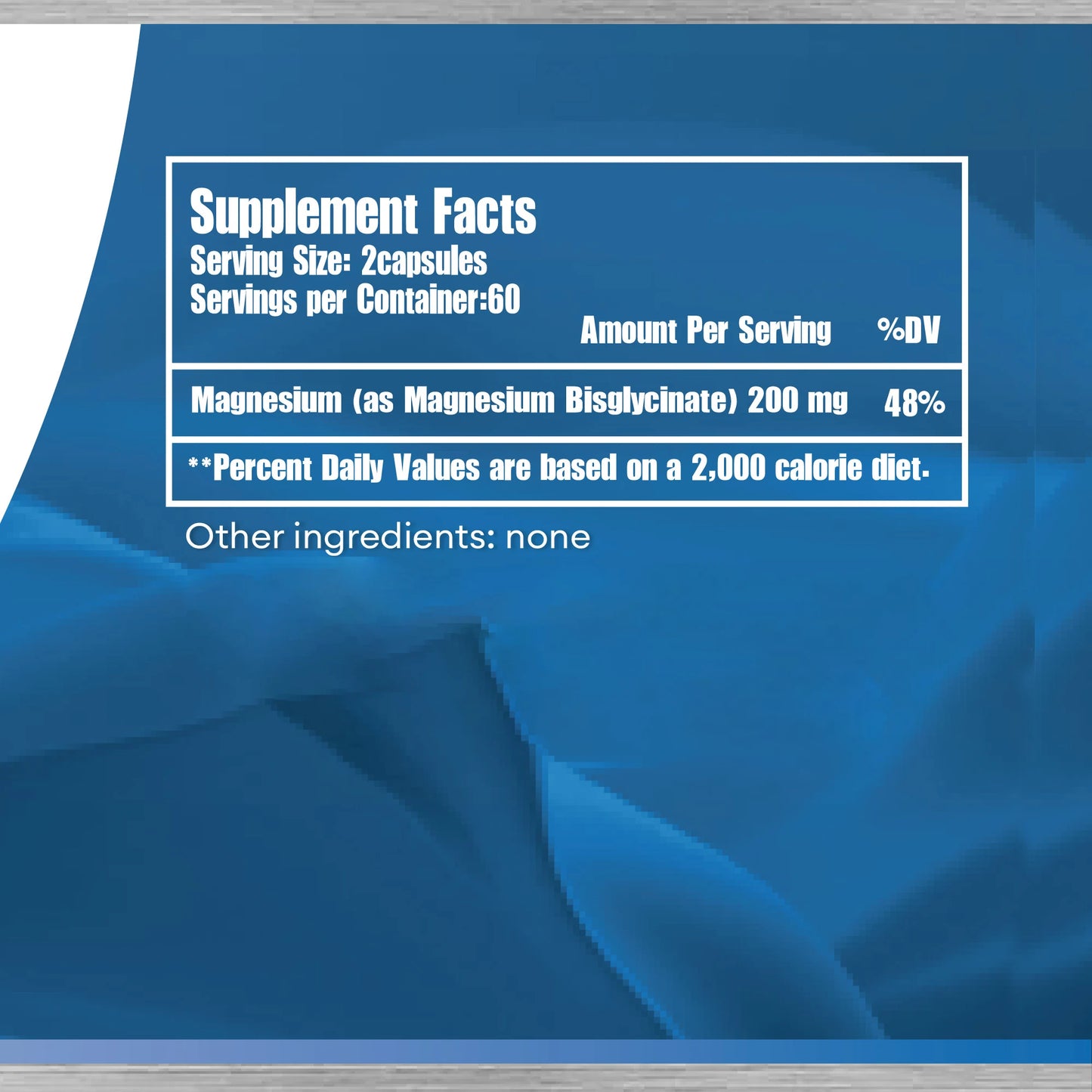 Magnesium Capsules - Sleep Support, Muscle Relaxation, Stress Relief, Bone and Muscle Health - 120 Capsules