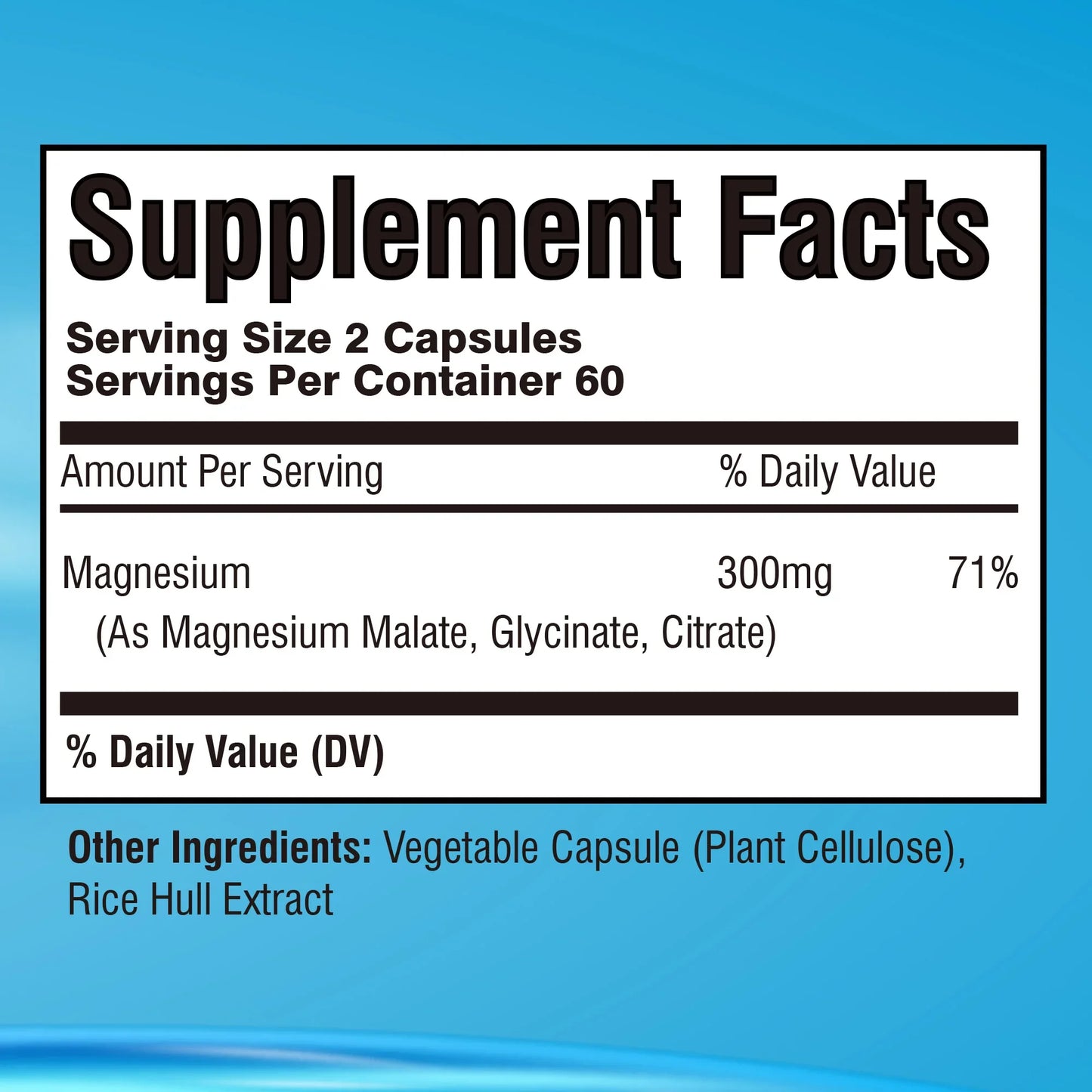 Triple Magnesium Complex - Bone, Muscle & Heart Health Supplement, Sleep Support,Muscle Relaxation,Stress Relief - 120 Capsules